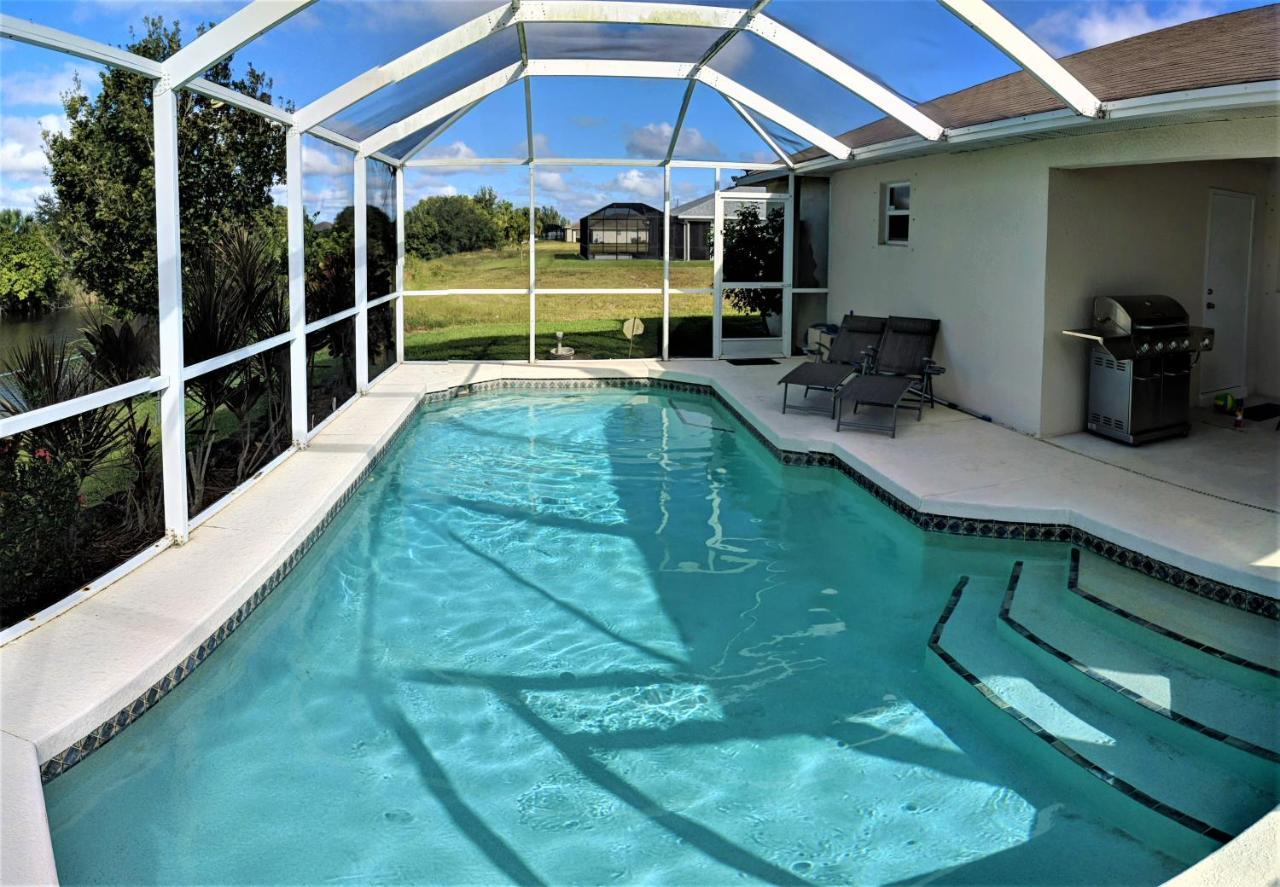 Villa Luhna 3 Bed / 2 Bath Canalfront Heated Pool Cape Coral Luaran gambar